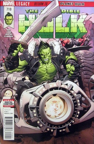 [Incredible Hulk (series 4) No. 710 (1st printing, standard cover - Greg Land)]