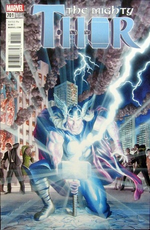 [Mighty Thor (series 2) No. 701 (1st printing, variant cover - Alex Ross)]