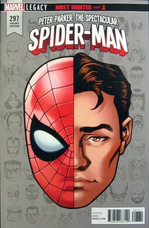 [Peter Parker, the Spectacular Spider-Man (series 2) No. 297 (1st printing, variant headshot cover - Mike McKone)]