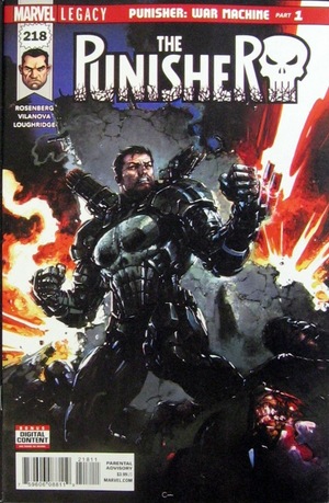 [Punisher (series 11) No. 218 (1st printing, standard cover - Clayton Crain)]