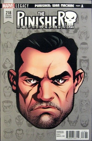 [Punisher (series 11) No. 218 (1st printing, variant headshot cover - Mike McKone)]