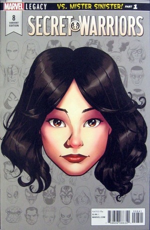 [Secret Warriors (series 2) No. 8 (variant headshot cover - Mike McKone)]