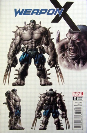 [Weapon X (series 3) No. 11 (variant character design cover - Mike Deodato Jr.)]