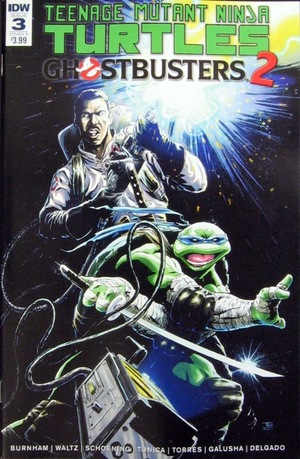 [Teenage Mutant Ninja Turtles / Ghostbusters II #3 (Cover B - Tadd Galusha)]