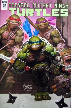 [Teenage Mutant Ninja Turtles (series 5) #76 (Retailer Incentive Cover - Ryan Brown)]