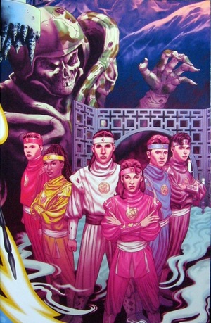 [Mighty Morphin Power Rangers #21 (variant connecting cover - Steve Morris)]
