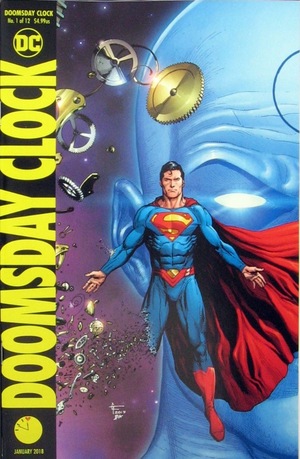 [Doomsday Clock 1 (1st printing, variant Disintegrating Superman cover)]