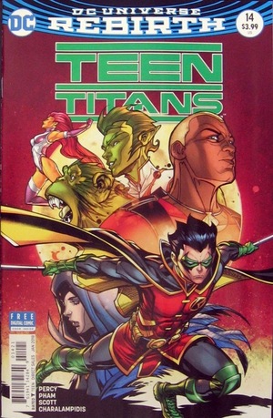 [Teen Titans (series 6) 14 (variant cover - Chad Hardin)]