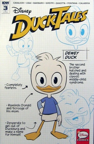 [DuckTales (series 4) No. 3 (Retailer Incentive Character Design Cover)]