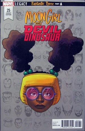 [Moon Girl and Devil Dinosaur No. 25 (1st printing, variant headshot cover - Mike McKone)]