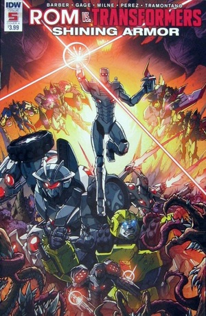 [Rom Vs. Transformers - Shining Armor #5 (Cover A - Alex Milne)]