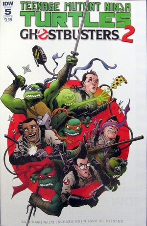 [Teenage Mutant Ninja Turtles / Ghostbusters II #5 (Cover B - Charles Paul Wilson III)]