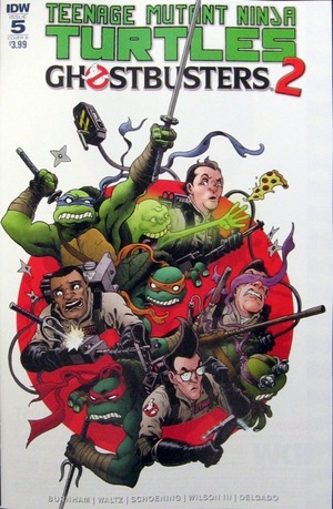 [Teenage Mutant Ninja Turtles / Ghostbusters II #5 (Cover B - Charles Paul Wilson III)]
