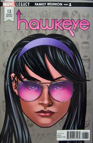 [Hawkeye (series 5) No. 13 (variant headshot cover - Mike McKone)]
