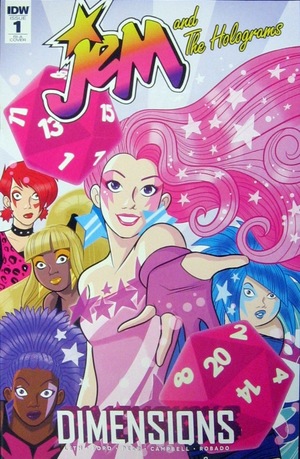 [Jem and the Holograms - Dimensions #1 (Retailer Incentive Cover A - Derek Charm)]