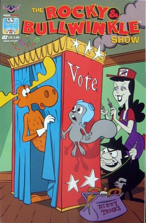 [Rocky & Bullwinkle Show #2 (regular cover - S.L Gallant)]