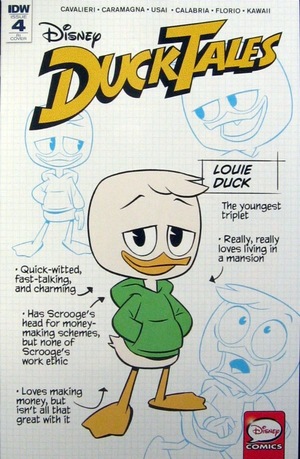 [DuckTales (series 4) No. 4 (Retailer Incentive Character Design Cover)]