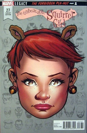 [Unbeatable Squirrel Girl (series 2) No. 27 (variant headshot cover - Mike McKone)]