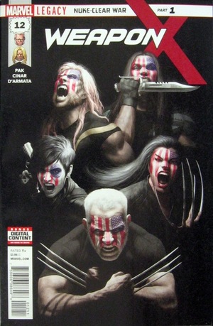 [Weapon X (series 3) No. 12 (standard cover - Rahzzah)]