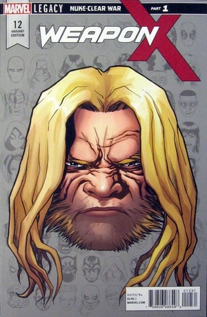 [Weapon X (series 3) No. 12 (variant headshot cover - Mike McKone)]