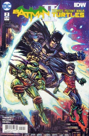 [Batman / Teenage Mutant Ninja Turtles II 2 (variant cover - Kevin Eastman)]