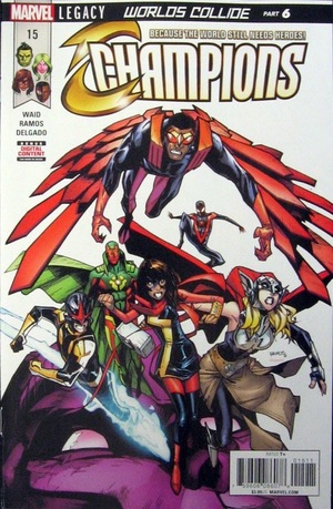 [Champions (series 4) No. 15 (standard cover - Humberto Ramos)]