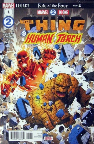 [Marvel Two-in-One (series 2) No. 1 (1st printing, standard cover - Jim Cheung)]