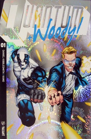 [Quantum & Woody (series 3) #1 (Cover B - Geoff Shaw "Fantastic Fireworks" foil)]