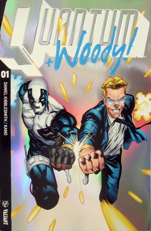 [Quantum & Woody (series 3) #1 (Cover B - Geoff Shaw "Psychedelic Silver" foil)]