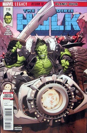 [Incredible Hulk (series 4) No. 710 (2nd printing)]