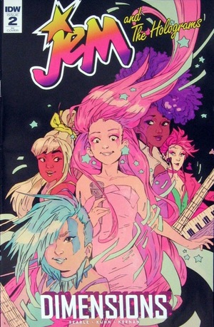 [Jem and the Holograms - Dimensions #2 (Retailer Incentive Cover - Keezy Young)]