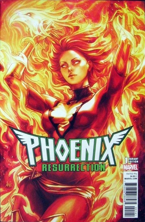 [Phoenix Resurrection - The Return of Jean Grey No. 1 (1st printing, variant cover - Stanley Lau, Red Costume)]