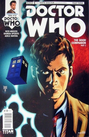 [Doctor Who: The Tenth Doctor Year 3 #12 (Cover A - Blair Shedd)]