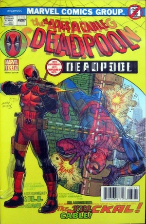 [Despicable Deadpool No. 287 (1st printing, variant lenticular homage cover - Salva Espin)]