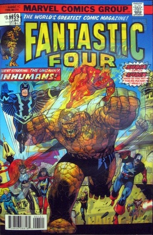 [Marvel Two-in-One (series 2) No. 1 (1st printing, variant lenticular homage cover - Jon Malin)]