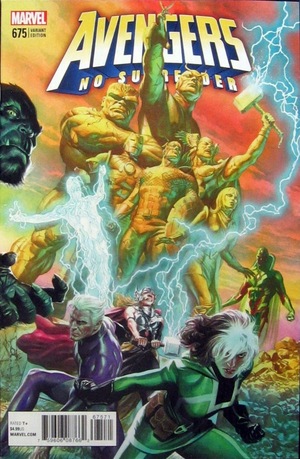 [Avengers (series 6) No. 675 (1st printing, variant cover - Alex Ross)]