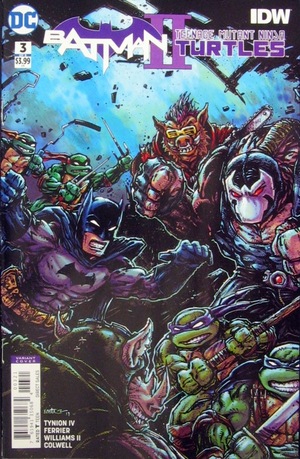 [Batman / Teenage Mutant Ninja Turtles II 3 (variant cover - Kevin Eastman)]