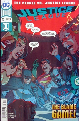 [Justice League (series 3) 37 (standard cover - Pete Woods)]