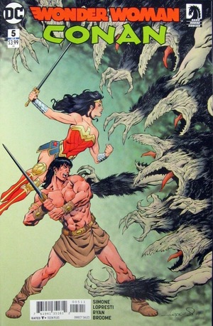[Wonder Woman / Conan 5 (standard cover - Aaron Lopresti)]