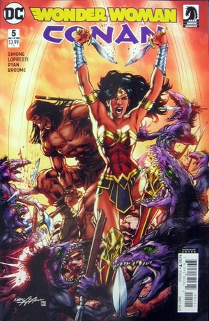 [Wonder Woman / Conan 5 (variant cover - Neal Adams)]