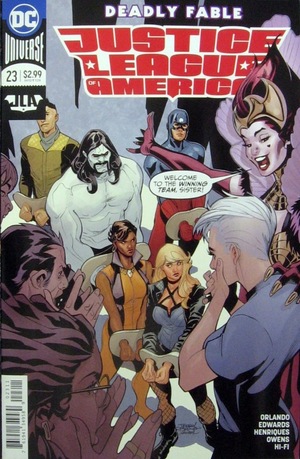 [Justice League of America (series 5) 23 (standard cover - Terry & Rachel Dodson)]