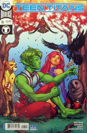 [Teen Titans (series 6) 16 (variant cover - Chad Hardin)]