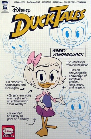 [DuckTales (series 4) No. 5 (Retailer Incentive Character Design Cover)]