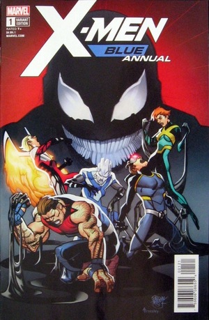 [X-Men Blue Annual No. 1 (1st printing, variant cover - Mike Hawthorne)]