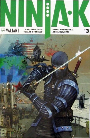 [Ninja-K #3 (Variant Cover - Kenneth Rocafort)]