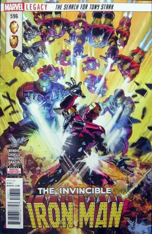 [Invincible Iron Man (series 3) No. 596 (standard cover - Mike Deodato Jr.)]