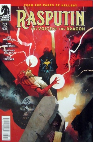 [Rasputin: Voice of the Dragon #4 (regular cover - Mike Huddleston)]