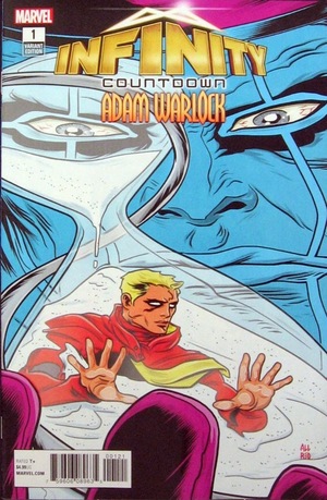 [Infinity Countdown - Adam Warlock No. 1 (1st printing, variant cover - Michael & Laura Allred)]