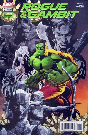 [Rogue & Gambit No. 2 (variant Hulk cover - Mike McKone)]