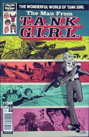 [Wonderful World of Tank Girl #3 (Cover A - Brett Parson)]